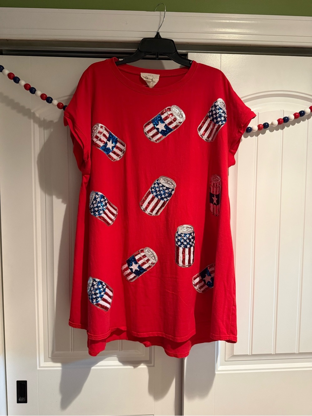 Fantastic Fawn Patriotic dress
